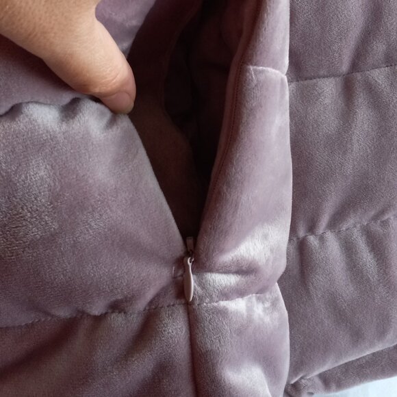 Zeroxposur Velvet Puffer Vest Lavneder - Picture 7 of 8